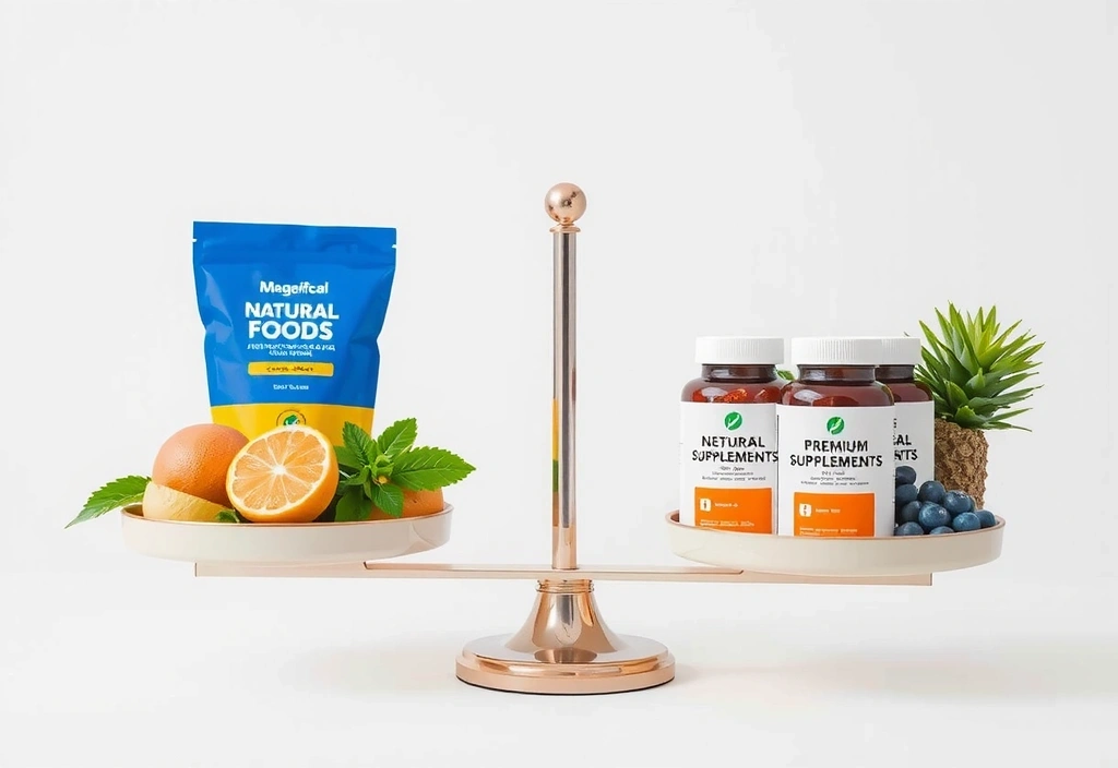 Equilíbrio entre alimentação natural e suplementação
